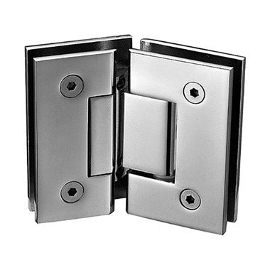 135° Glass to Glass Hinge - Adjustable