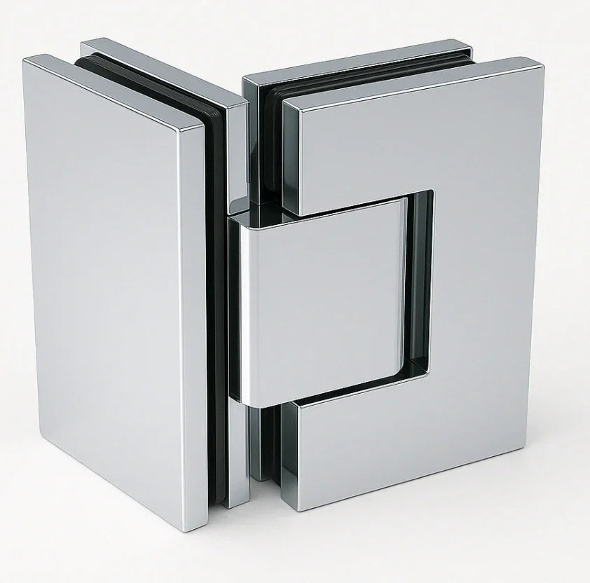 90° Glass to Glass Hinge
