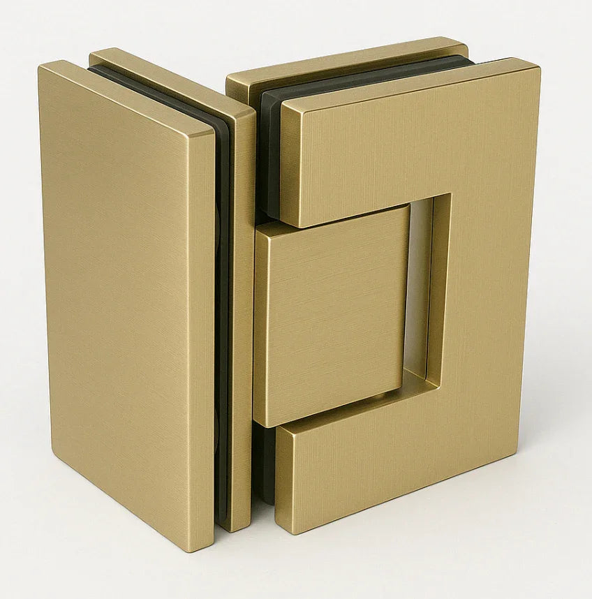 90° Glass to Glass Hinge