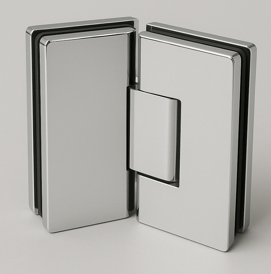 135° Glass to Glass Hinge - Adjustable