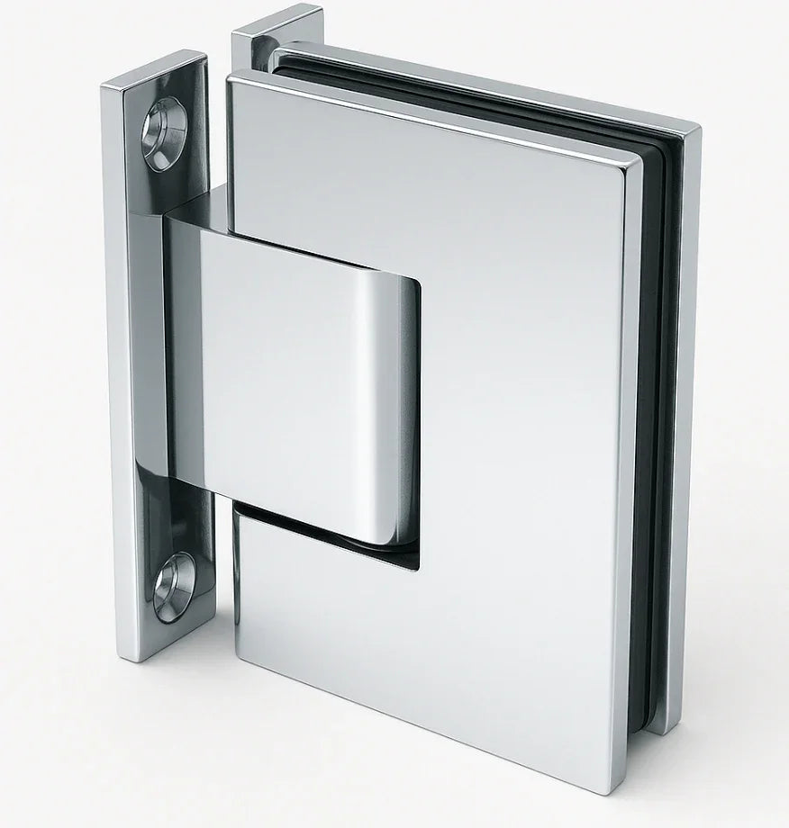 90° Wall to Glass Hinge
